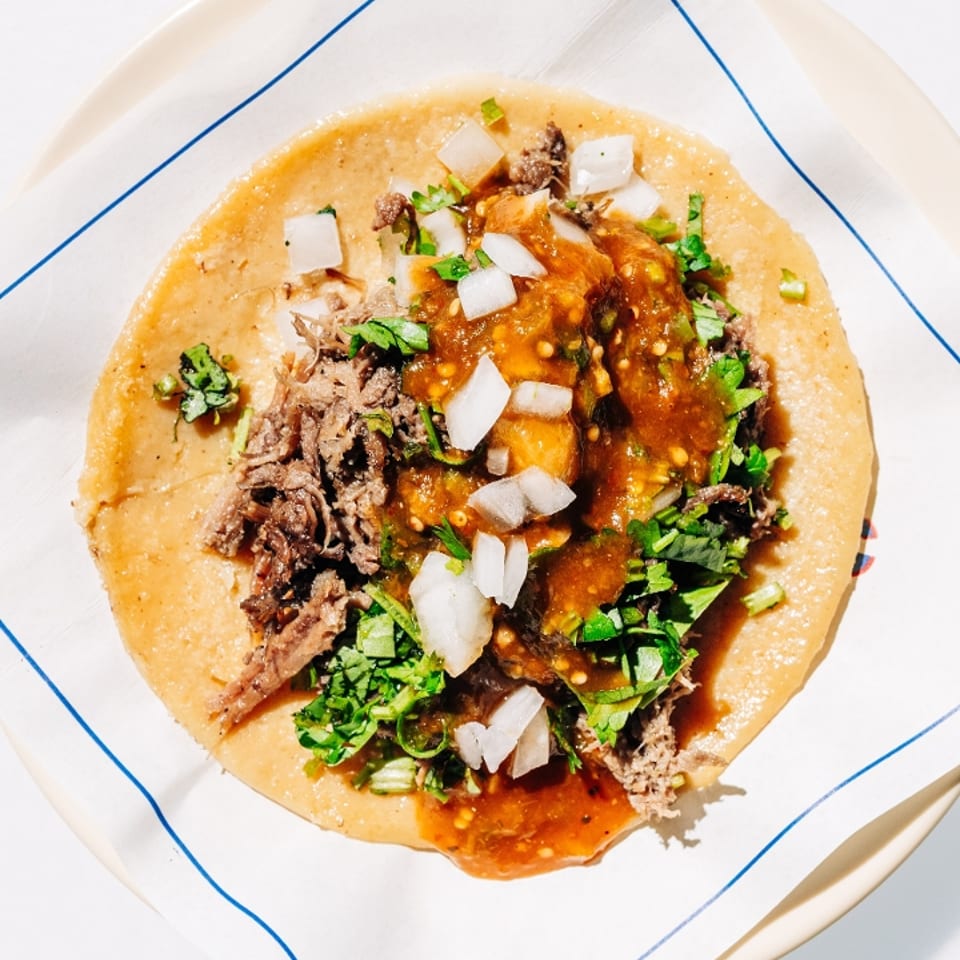 Delicious Lengua Tacos